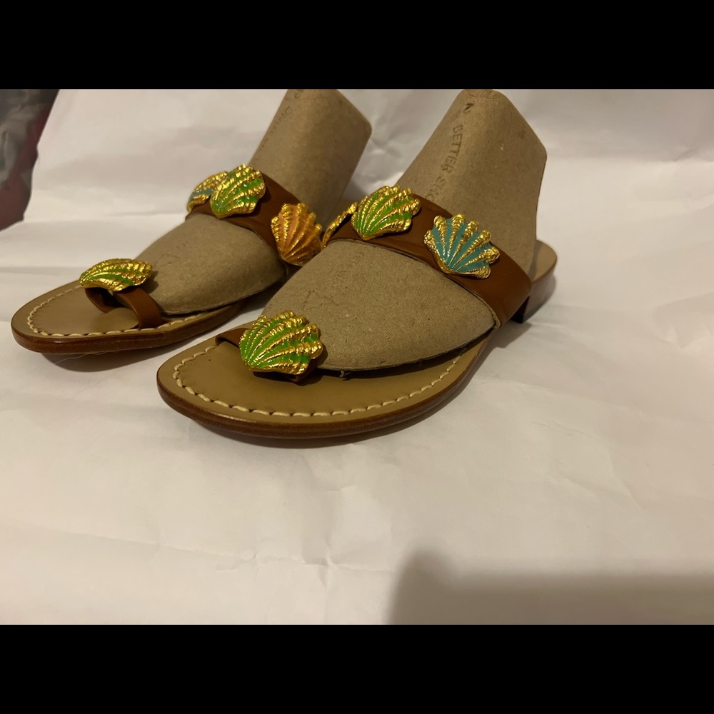 Amedeo Canfora Capri Seashell Sandals Made in Italy